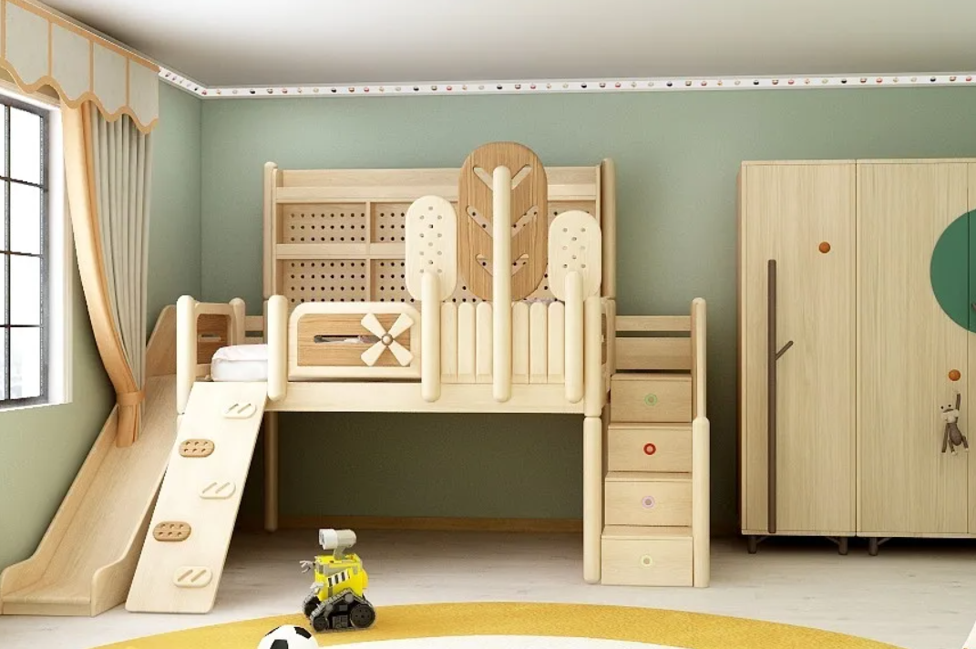Scandinavian Kids Room: Minimalist & Cozy Design