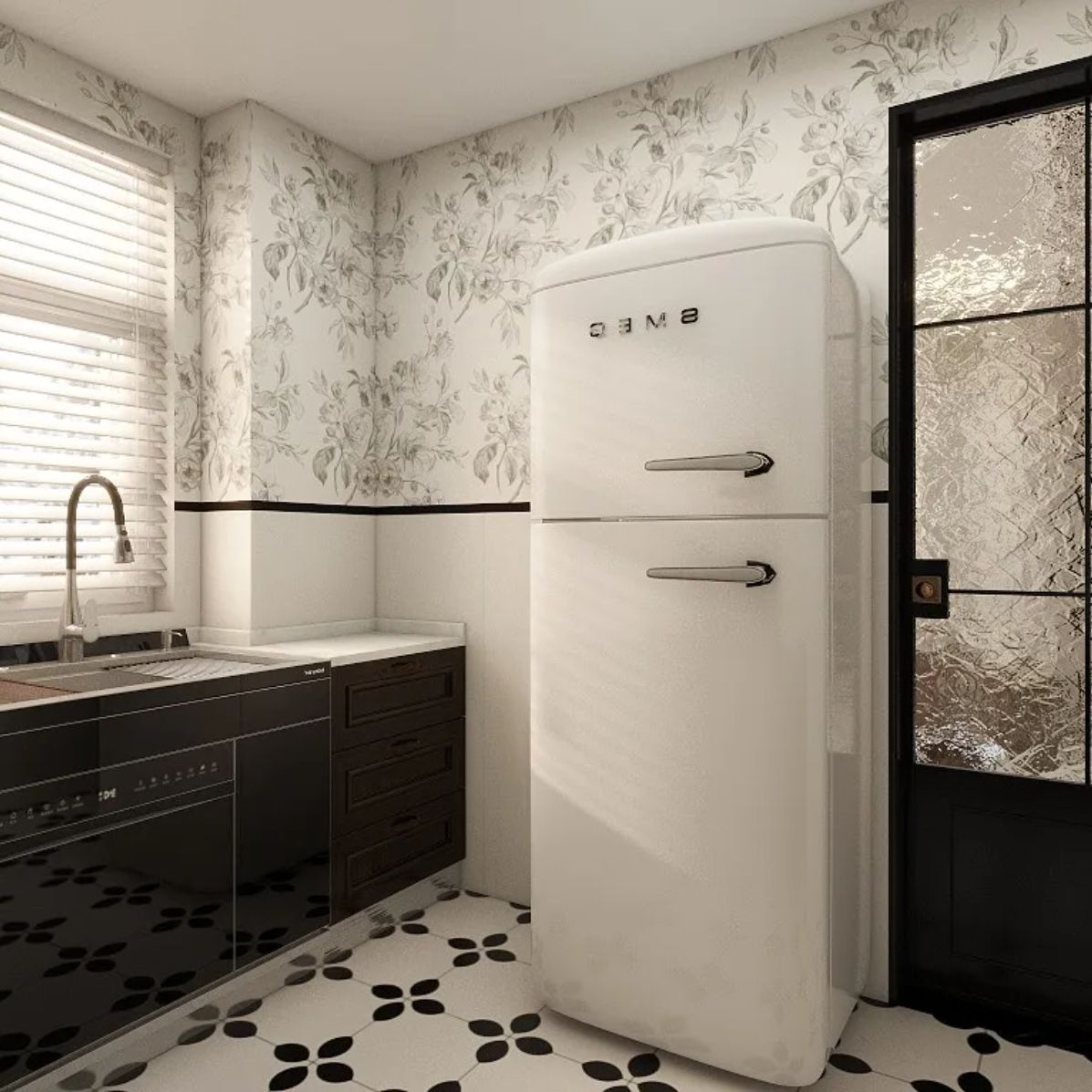 Vintage Kitchen: Classic Design with an Elegant Retro Touch